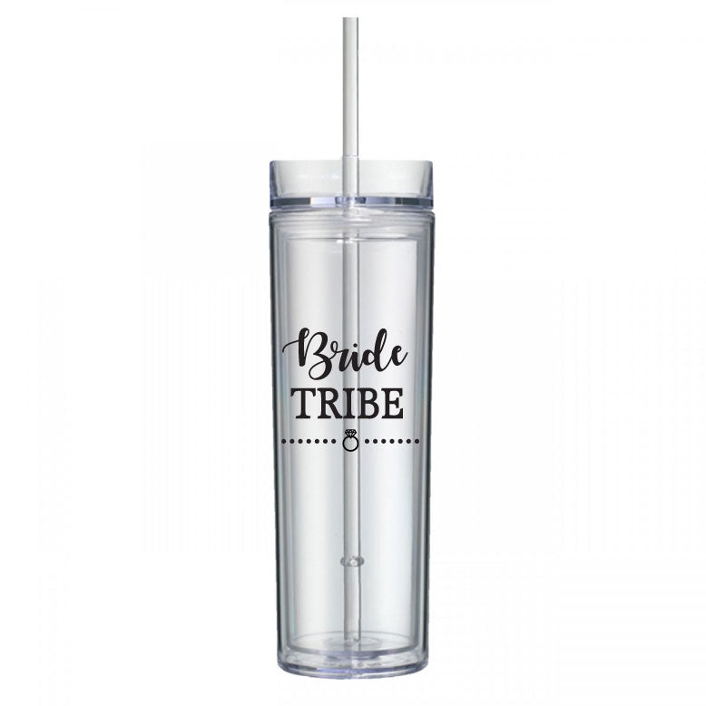 Bride Tribe Bachelorette Tumbler Cups