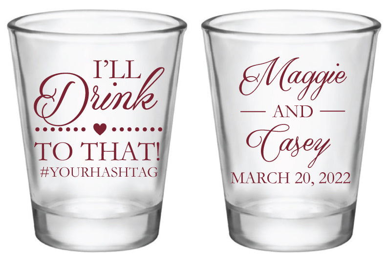 personalized drinking glasses bulk