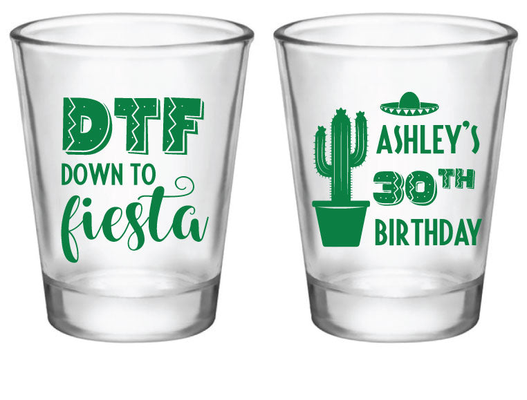 Personalized DTF: Down To Fiesta Birthday Cups – Factory21 Store