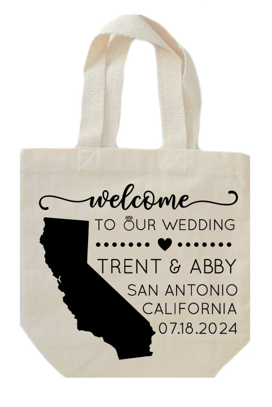 Wedding Welcome Bags - States