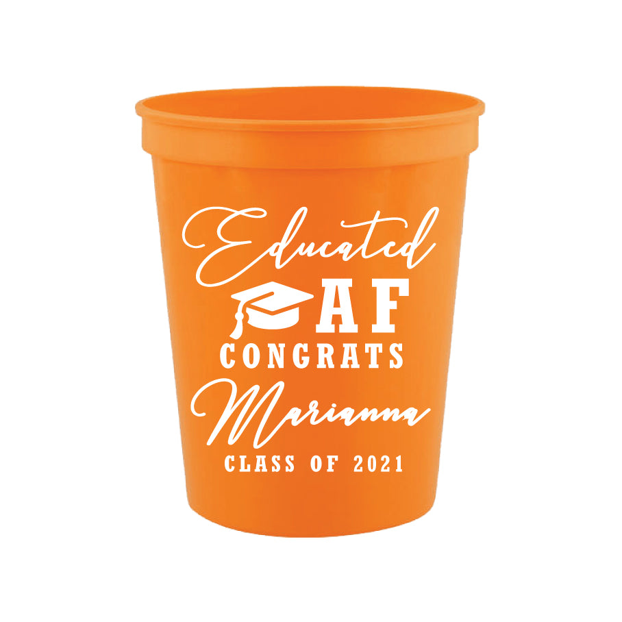 Cups Personalized for Graduation Party