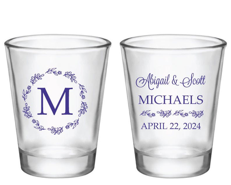 Custom Monogram Mason Jar Drinking Glasses 6 Designs to Choose From  Personalized Mugs Custom Wedding Favor Bachelorette Engagement 