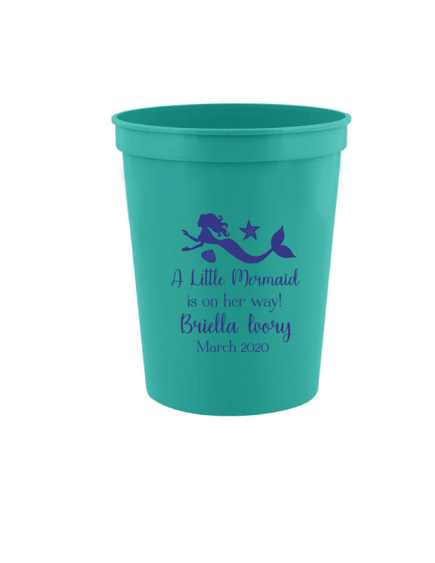 The Little Mermaid 16 oz Plastic Cup