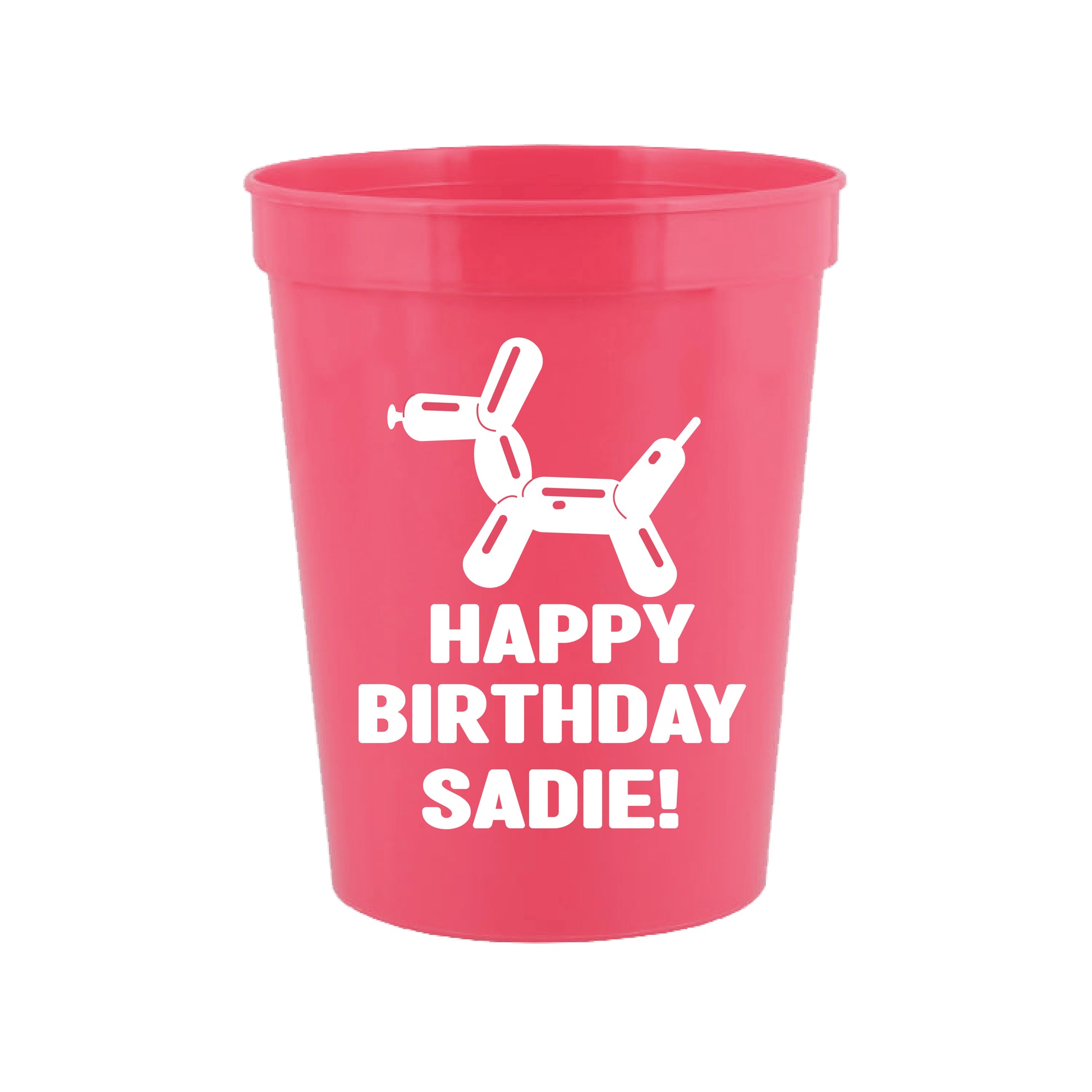 Custom Kids Party Cups - Personalized Party Favor Cups