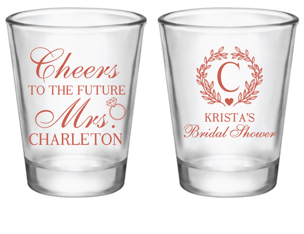 Personalized Bridal Shower Shot Glasses Bridal Shower Favors In Bulk Factory21 Store 5524